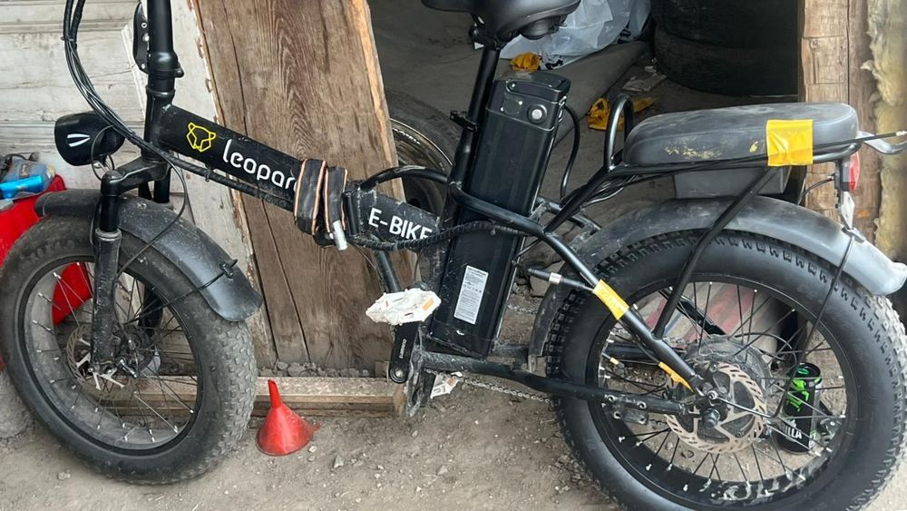 Велосипед леопард