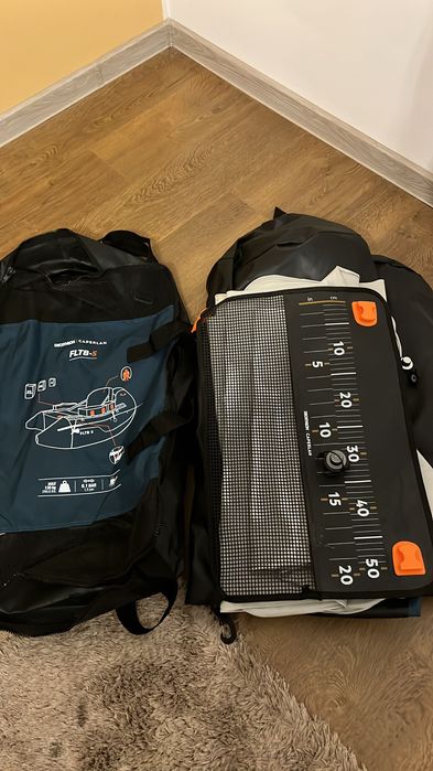 Belly boat pescuit la musca