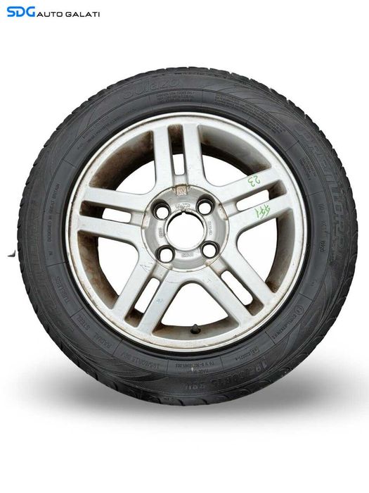 Set 4 Jante Janta Roata Roti Aluminiu 195 60 15 R15 Ford Fiesta 5 2002 - 2008 (6Jx15H2 ET 52,5 98AB-DA) [JNT0010]