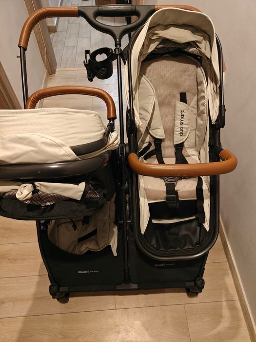 Количка за близнаци Chipolino Duo Smart