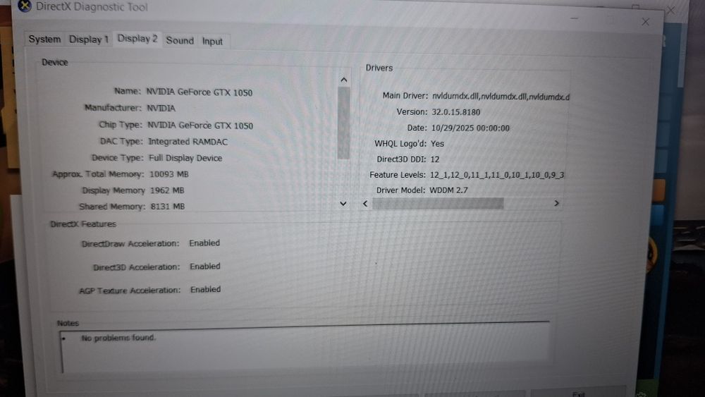 Hp Omen 7265NGW i5 7300HQ, 16GBRAM, Gtx1050, Ssd + HDD