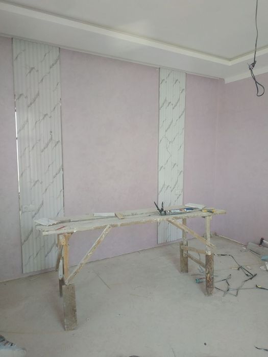 Malyarka ishlarini qilamiz/ Мы занимаемся малярными работами