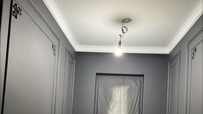 Покраска стен потолков закатка побелка