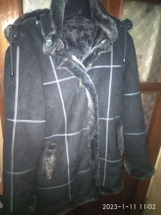 Дублёнка для девочек. Б/У.