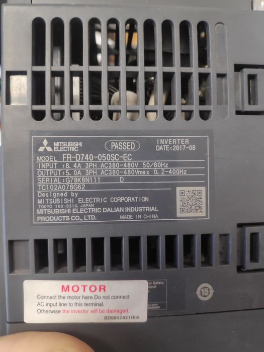 Частотный преобразователь Mitsibishi FR-D700