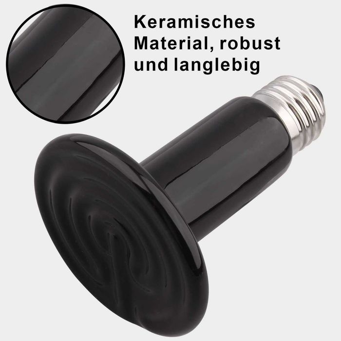 AIICIOO Лампа за терариум Lizards