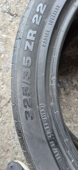 2 anvelope vara Continental 325/35/22,dot 2020.Pret/bucata.