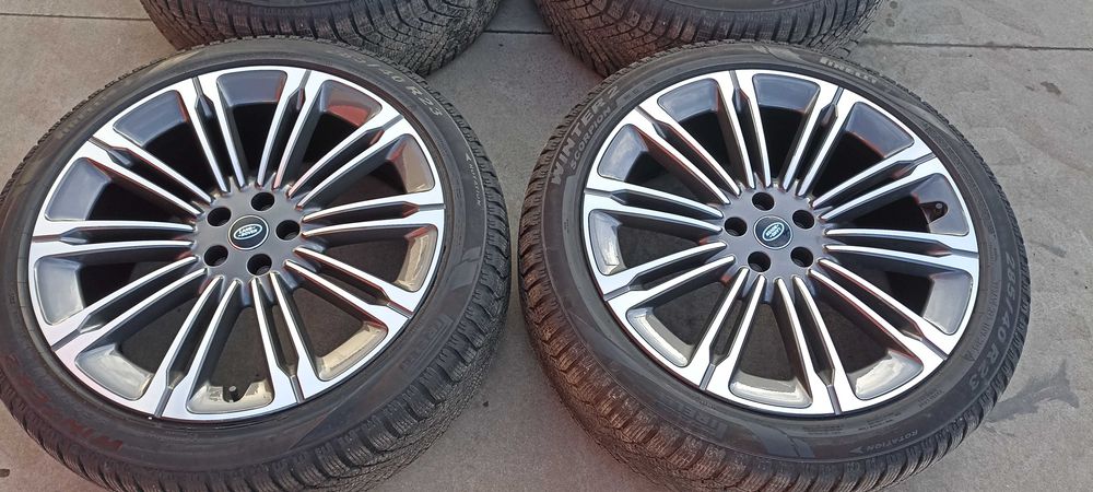 Jante R23 Range Rover roti complete Range Rover jante+anvelope Pirelli