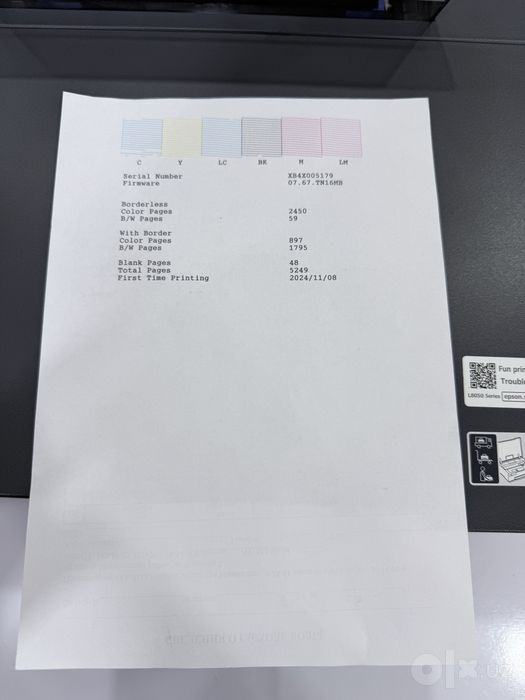 Продается  Epson l8050
