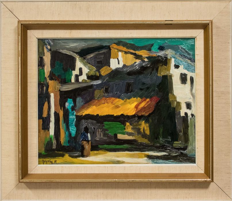 Tablou vechi Rudolf Negely