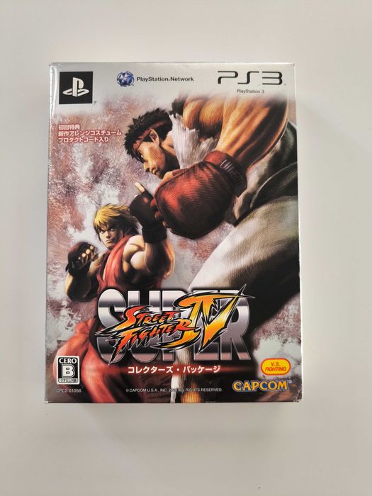 Super Street Fighter IV 4 Collectors Package Limited Edition PS3