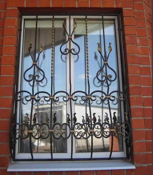 Скидки! Решетки на окна сварные Решетки от выпадения детей