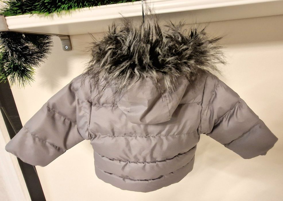 Детско зимно яке за момче, размер 74, произведено в България
