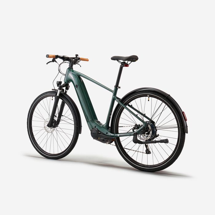 Bicicletă polivalentă electrică cu motor - produs resigilat Decathlon