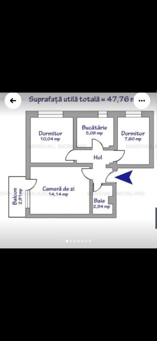 Vând apartament oraș Plopeni
