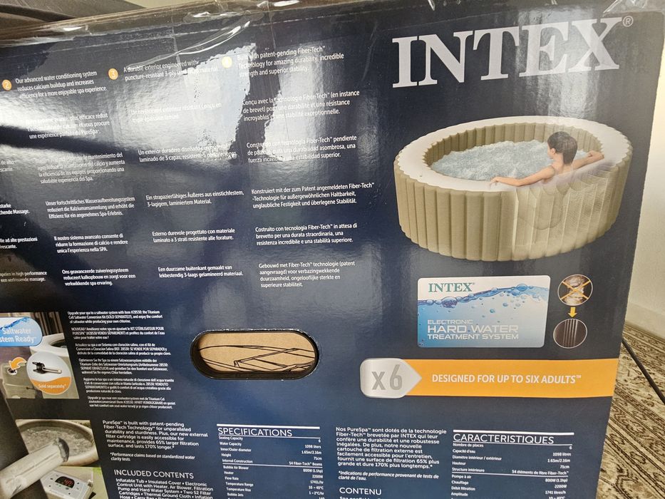 Jacuzzi intex spa 6 pers