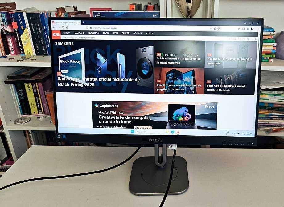 Monitor IPS LED Philips 27’’ 27B2U6930/00, UHD 3840x2160