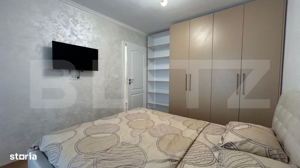 Apartament prima inchiriere, 3 camere, 64 mp, loc de parcare, zona Nuf