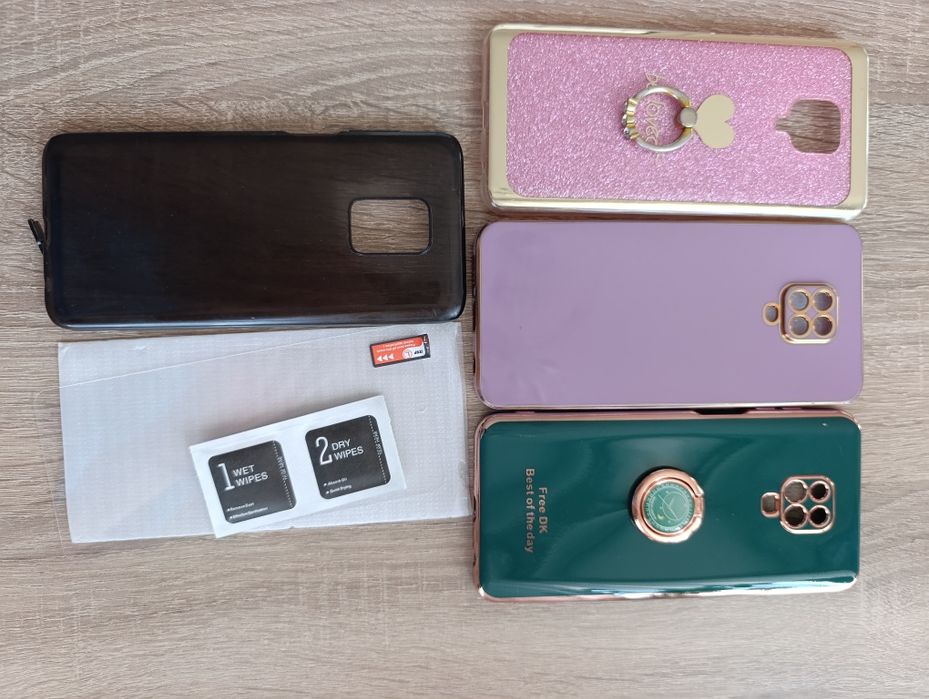 Xiaomi Redmi Note 9S 64GB + 4 кейса и 2 протектора