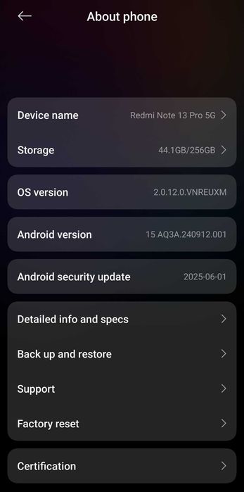Xiaomi Note 13 PRO 5G