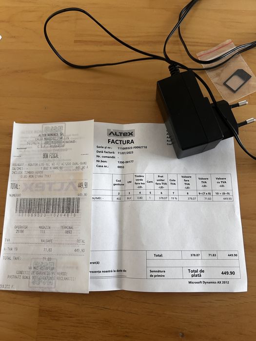 Router Tenda AC1200 4G