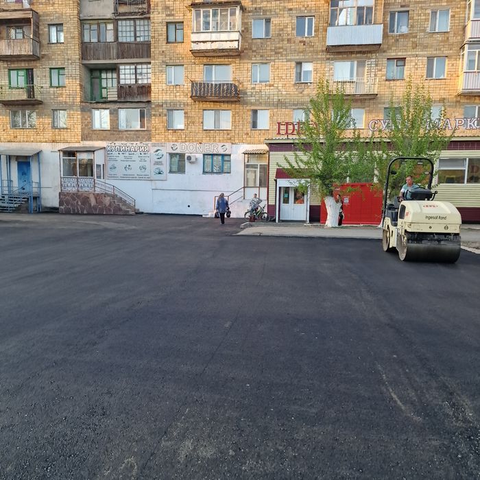 Асфальтирование, асфальт, благоустройство ( укладка брусчатки)