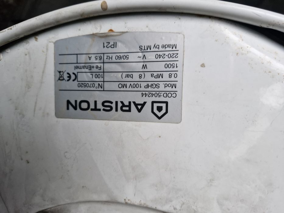Аристон 100л за 15тыс