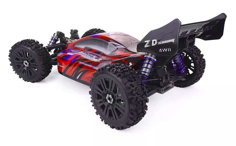 Състезателно Бъги ZD Racing 9020 V3 1:8, brushless, 90км\ч, Червен