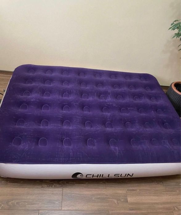 Saltea autogonflabilă Chillsun Queen pentru 2 persoane - NOUA
