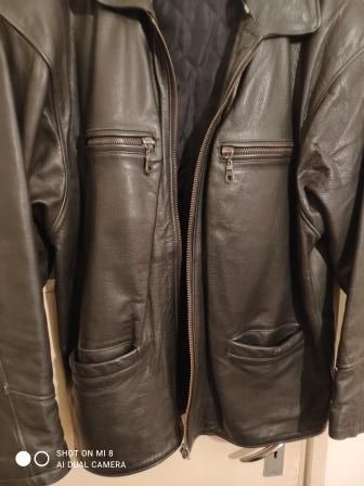 мъжко яке - естествена кожа