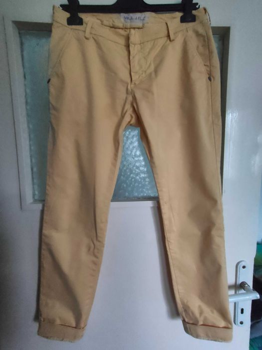 Дамски паталон Michael Coal, жълт, пролетен, в отлично състояние