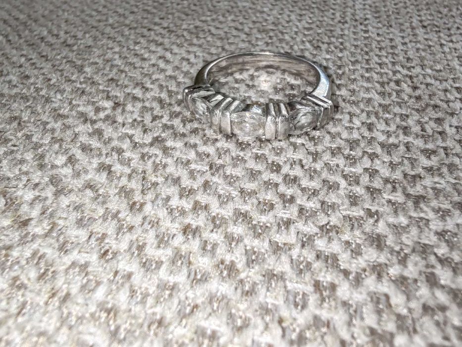 Inel din argint cu ametiste