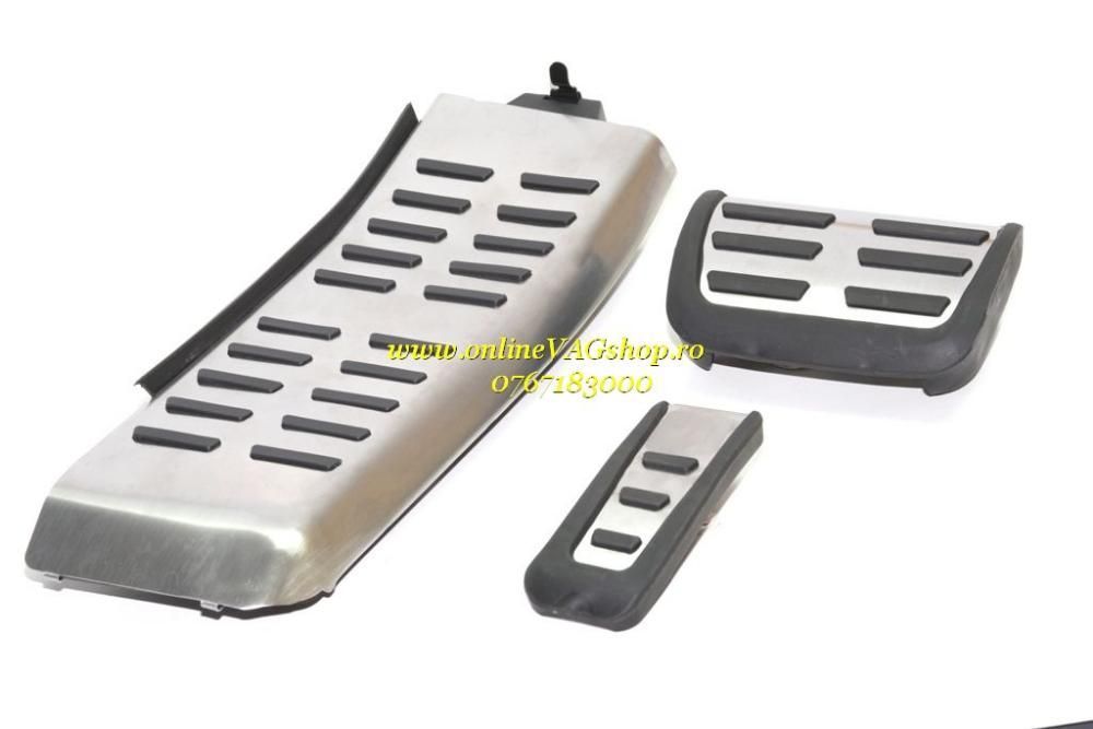 Set Pedale Inox + Footrest transmisie automata Audi A6 4F, Audi Q5