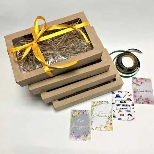 Крафт коробки для упаковки подарков 4 000 сум.