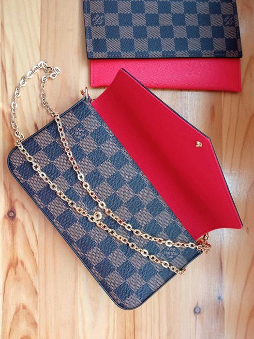 Louis Vuitton дамска чанта Félicie