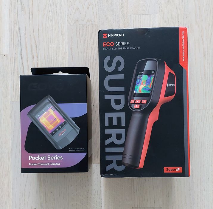 Camera termica/ Termoviziune HIKMICRO si GOYOJO. Thermal cam