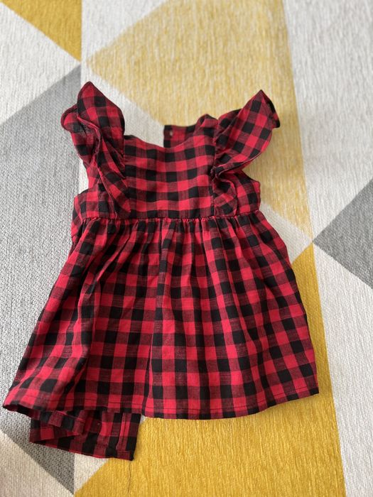 Сарафан в клеточку