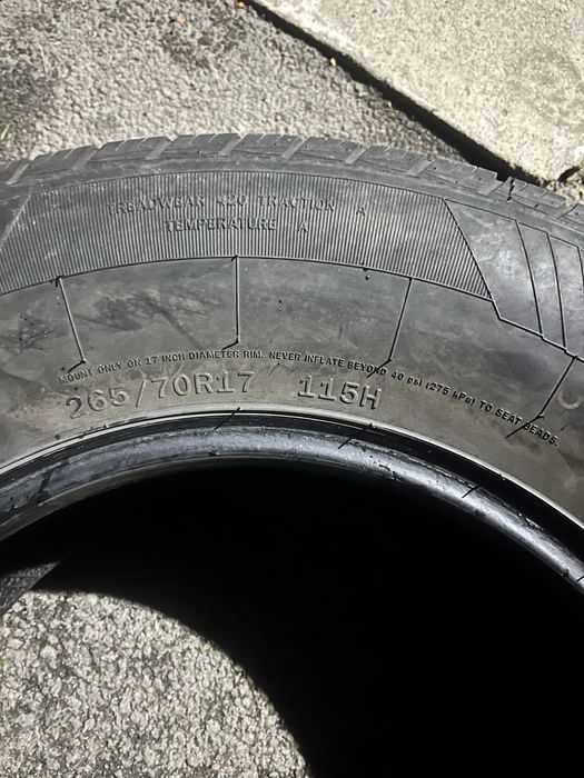 Шины летние прадо 150 б/у торг есть