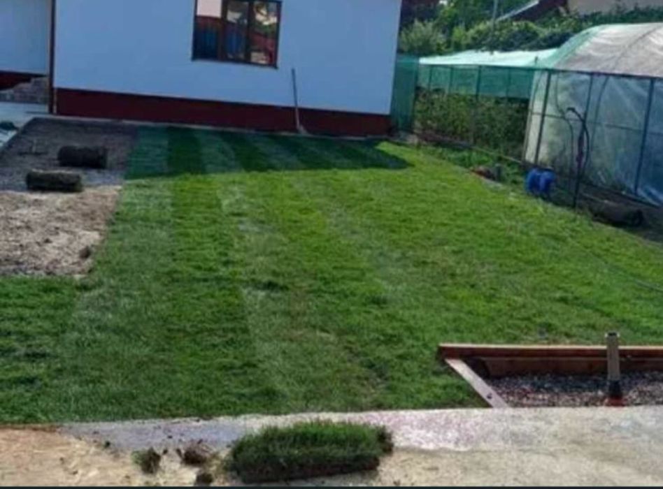 Gazon Rulou- Montaj Rapid si Curat