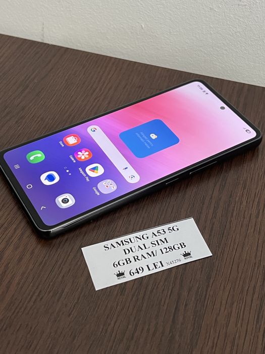 Amanet Royal CB: Samsung A53 duos 6gb ram 128gb