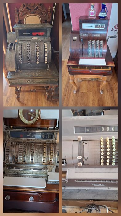 Ocazie rara. Colectie formata din 4 case de marcat National