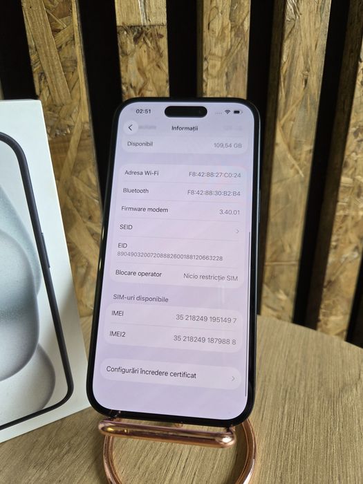 IPhone 15 5G 128GB Impecabil