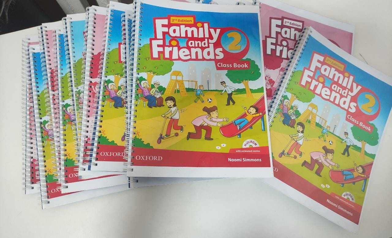 Учебники Family and Friends 2 уровень (комплект): 2 700 тг. - Книги ...