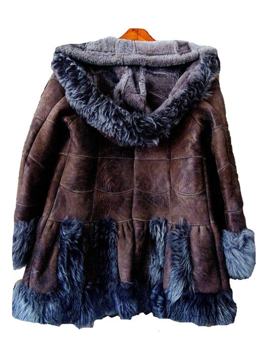 Дублёнка на девочку 7 — 11 лет