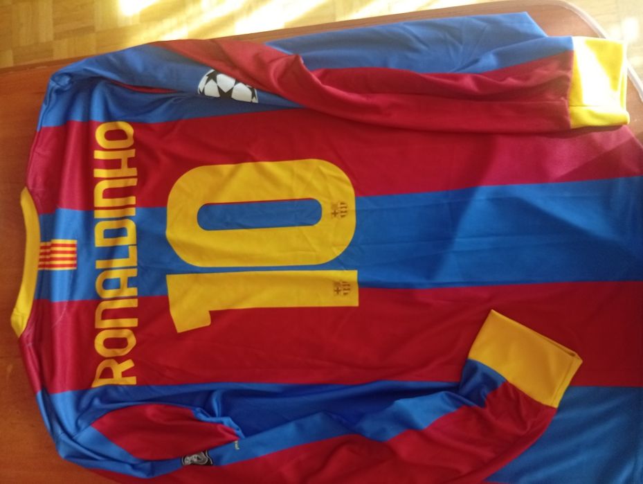 Фланелка с дълг ръкав RONALDINHO 10