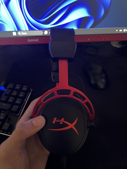Hyper X Cloud Alpha наушники игровые