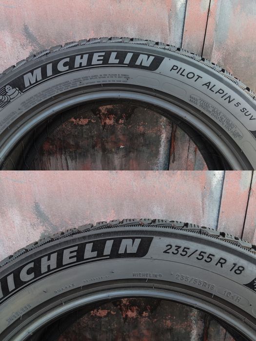 4бр. зимни гуми 235/55/18 Michelin Pilot Alpin
dot23