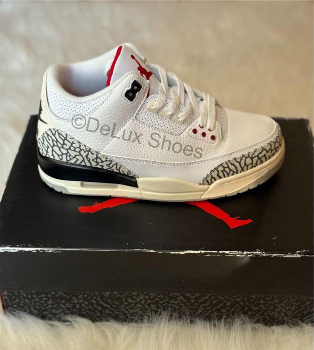 Air Jordan 3 Retro White Cement Full Box VerificareColet Size 35,5-45