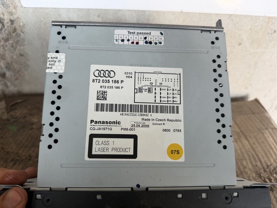 Медия  ауди а4 б8 / audi a4 b8 8T2 035 186 P