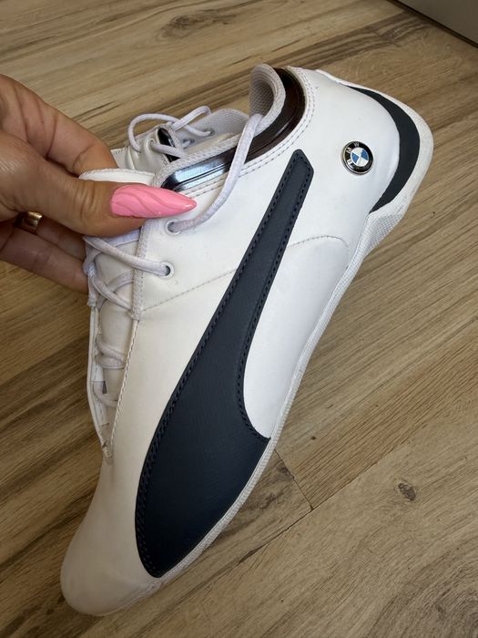 Оригинални кожени маратонки  PUMA BMW Future Cat ! 41 н